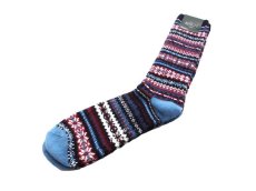 画像2: J.CREW WOOL FAIR ISLE SOCKS (2)