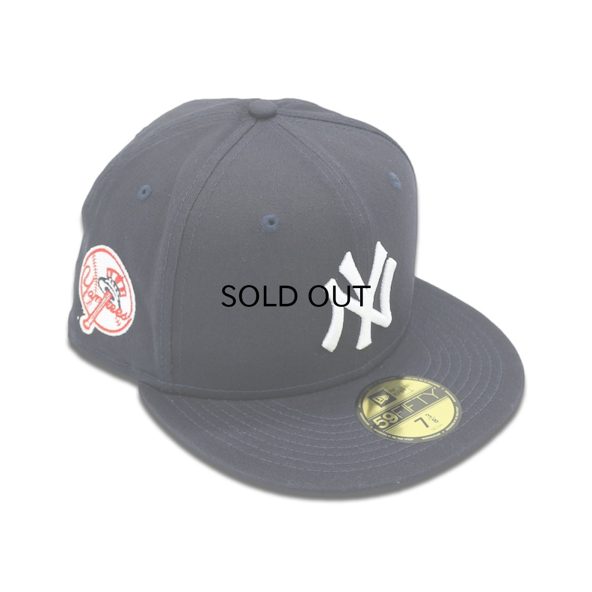 画像1: NEW ERA NEW YORK YANKEES TEAM LOGO SIDE PATCH 59FIFTY CAP (1)