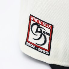 画像6: NEW ERA CHICAGO WHITE SOX 95 YEARS SIDE PATCH 59FIFTY CAP (6)