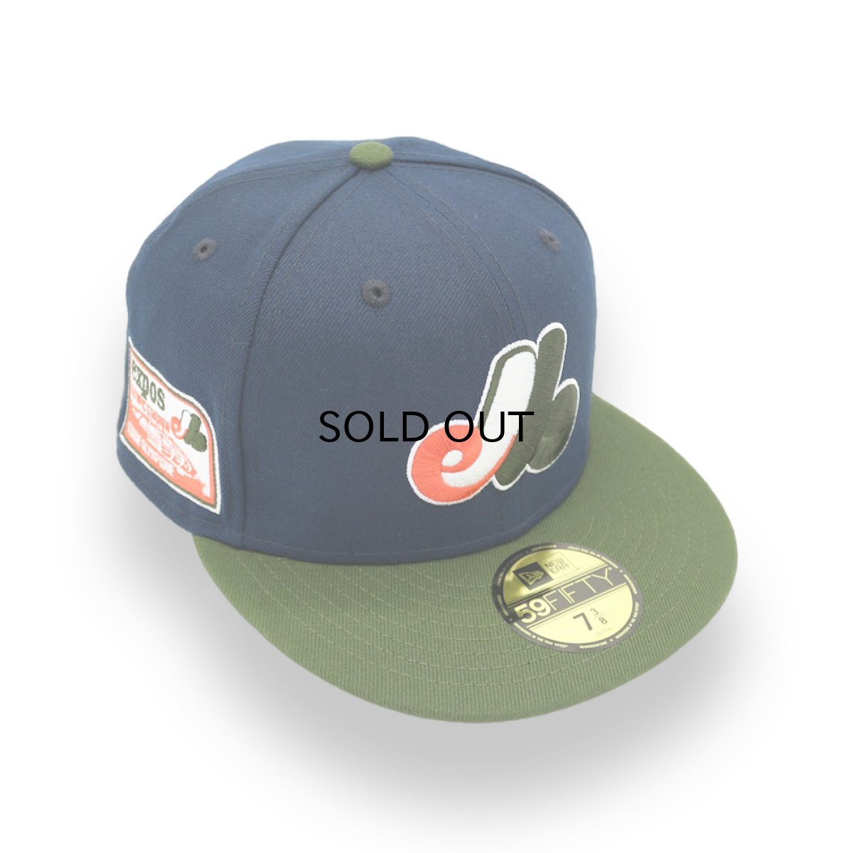 画像1: NEW ERA MONTREAL EXPOS OLYMPIC STADIUM SIDE PATCH 59FIFTY CAP (1)