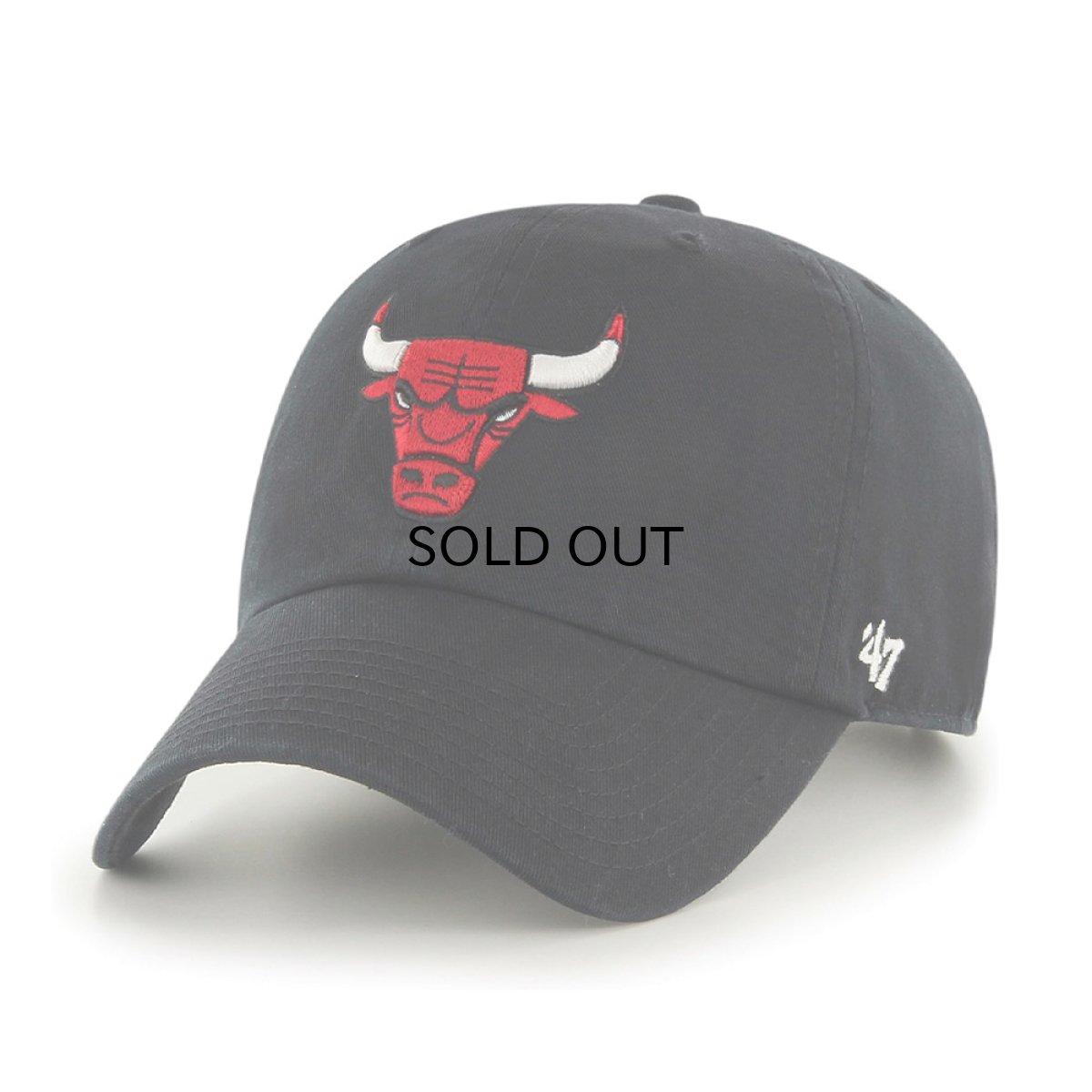 画像1: '47 BRAND CHICAGO BULLS CLEAN UP CAP (1)