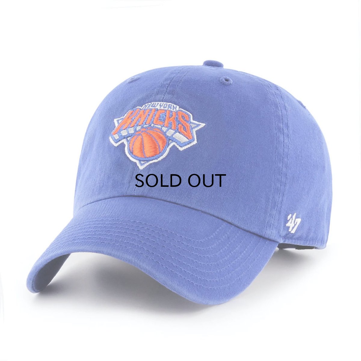 画像1: '47 BRAND NEW YORK KNICKS CLEAN UP CAP (1)