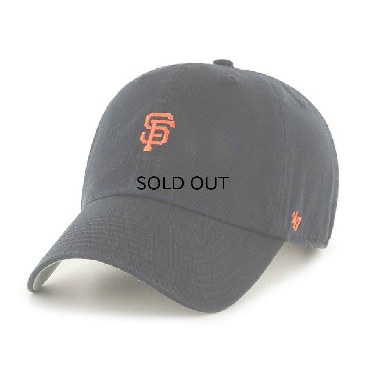 画像1: '47 BRAND  SAN FRANCISCO GIANTS BASE RUNNER CLEAN UP CAP (1)