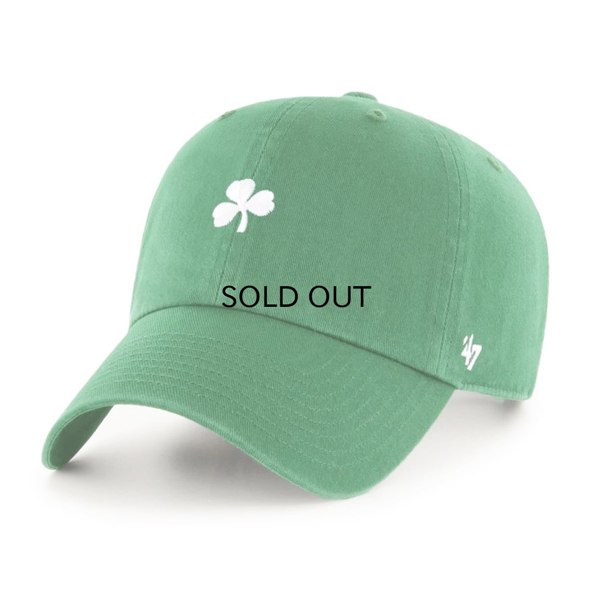 画像1: '47 BRAND ST PATRICK'S DAY BASE RUNNER CLEAN UP CAP (1)