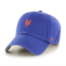 画像1: '47 BRAND NEW YORK METS BASE RUNNER CLEAN UP CAP (1)