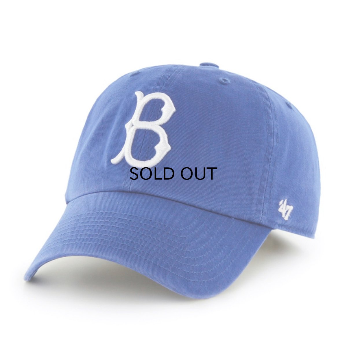 画像1: '47 BRAND BROOKLYN DODGERS CLEAN UP CAP (1)