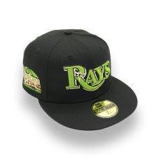 画像1: NEW ERA TAMPA BAY RAYS TROPICANA FIELD SIDE PATCH 59FIFTY CAP (1)