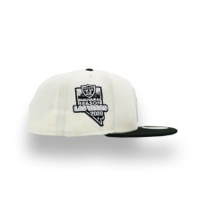 画像2: NEW ERA LAS VEGAS RAIDERS 2020 INAUGURAL SEASON SIDE PATCH 59FIFTY CAP (2)