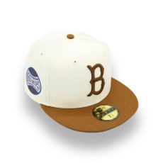 画像1: NEW ERA BROOKLYN DODGERS JACKIE ROBINSON CENTENNIAL SIDE PATCH 59FIFTY CAP (1)