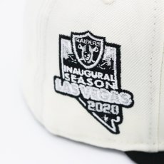 画像6: NEW ERA LAS VEGAS RAIDERS 2020 INAUGURAL SEASON SIDE PATCH 59FIFTY CAP (6)