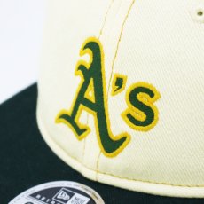 画像5: NEW ERA OAKLAND ATHLETICS CHROME DENIM RETRO CROWN 9FIFTY CAP (5)