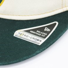 画像6: NEW ERA OAKLAND ATHLETICS CHROME DENIM RETRO CROWN 9FIFTY CAP (6)