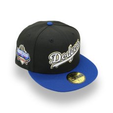 画像1: NEW ERA LOS ANGELES DODGERS 40TH ANNIVERSARY SIDE PATCH 59FIFTY CAP (1)