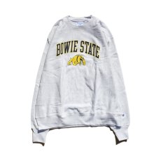 画像1: CHAMPION BOWIE STATE BULLDOGS ARCH LOGO REVERSE WEAVE SWEATSHIRT (1)