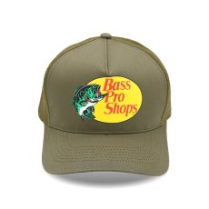 画像1: BASS PRO SHOPS MESH TRUCKER CAP (1)