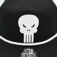 画像5: NEW ERA X MARVEL PUNISHER LOGO THE GOLFER SNAPBACK CAP (5)