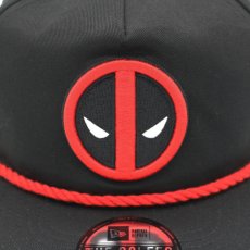 画像5: NEW ERA X MARVEL DEADPOOL LOGO THE GOLFER SNAPBACK CAP (5)