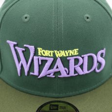 画像5: NEW ERA MiLB FORT WAYNE WIZARDS LOGO SIDE PATCH 59FIFTY CAP (5)