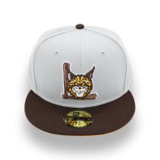 画像1: NEW ERA MiLB LYNCHBURG HILLCATS 59FIFTY CAP (1)